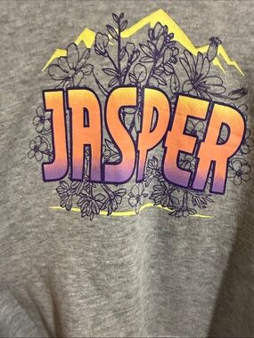 Jasper Gradient Graphic Hoodie - Gray